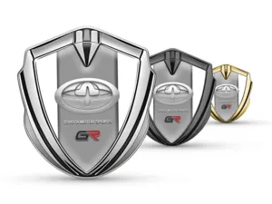 Toyota Emblema Silicona Insignia Suntuosa Proyecto Aleación Borde